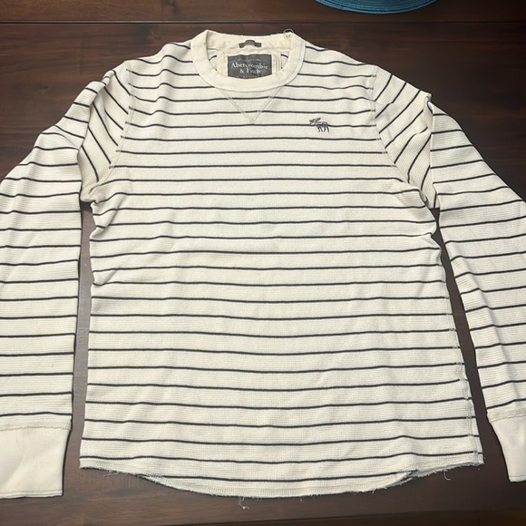 🌷 Abercrombie & Fitch Vintage Long Sleeve Thermal - Picture 3 of 9
